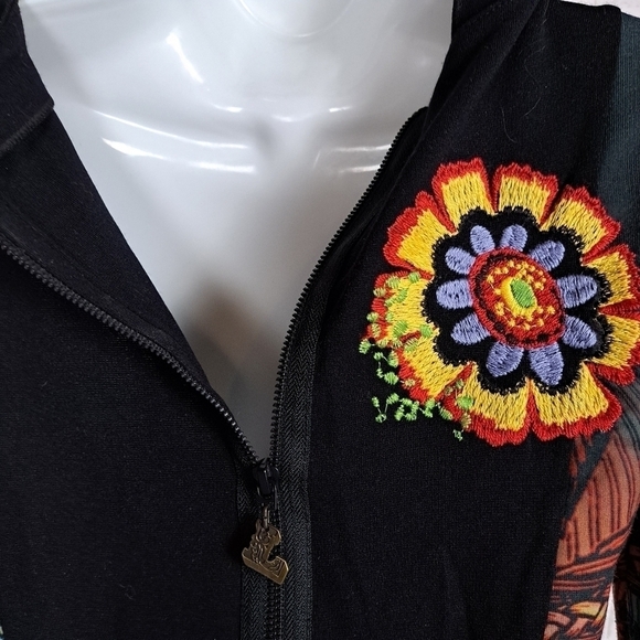 Desigual Tenfort Ponte Bohemian Dress Womens - Picture 5 of 10